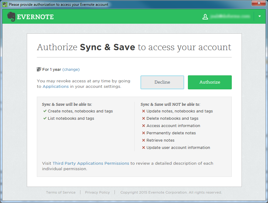 evernote export to onenote
